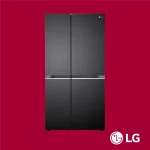 LG SxS Refrigerator 674L (GC-B257KQJW) Matte Black Finish