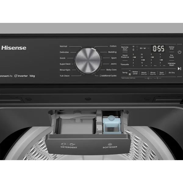 Hisense Top Load 20KG (WT5T2025DB) Washing Machine - Image 2