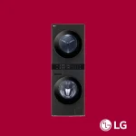 LG Front Load Wash Tower Wash & Dry 13/10KG (WT1310RH) Washing Machine