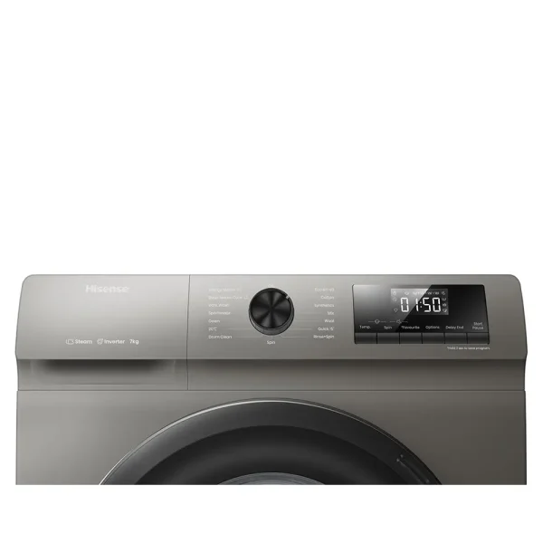 Hisense Front Load 7KG (WFQP7012T) Washing Machine - Image 3
