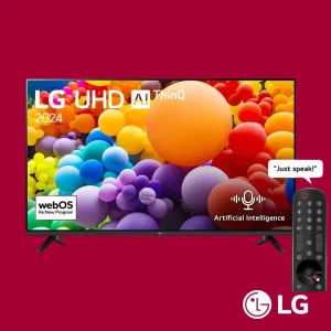 LG TV UHD 50 Inch UT73 4K Smart TV AI Magic remote HDR10 webOS24