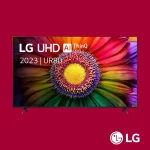 LG TV UHD 75 Inch UR80 4K Smart TV AI ThinQ Magic Remote WebOS