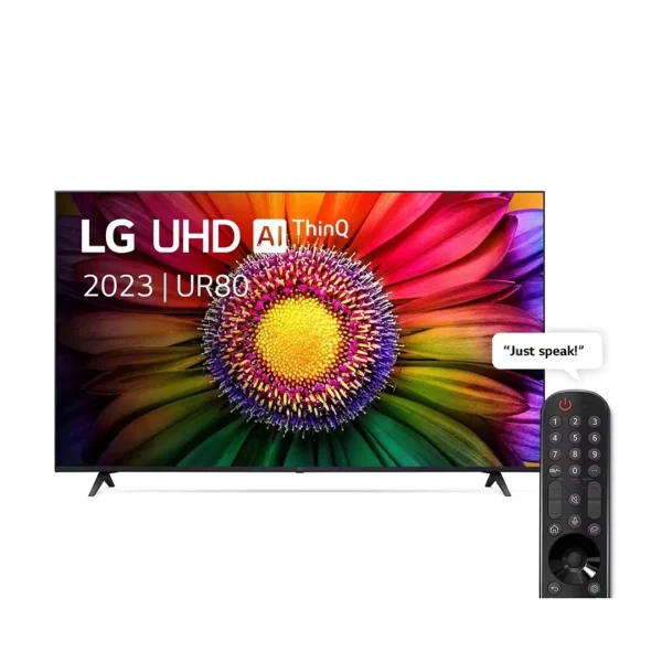 LG TV UHD 75 Inch UR80 4K Smart TV AI ThinQ Magic Remote WebOS - Image 8