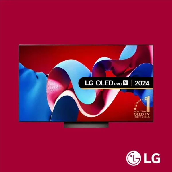 LG TV OLED 77 Inch C4 4K Smart TV AI Magic remote Dolby Vision webOS24 2024