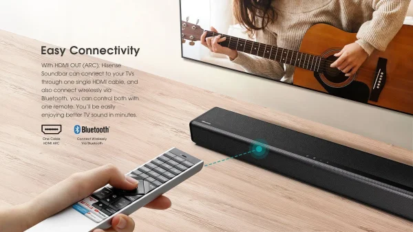 Hisense Soundbar 80W 2.1CH (HS214) - Image 3