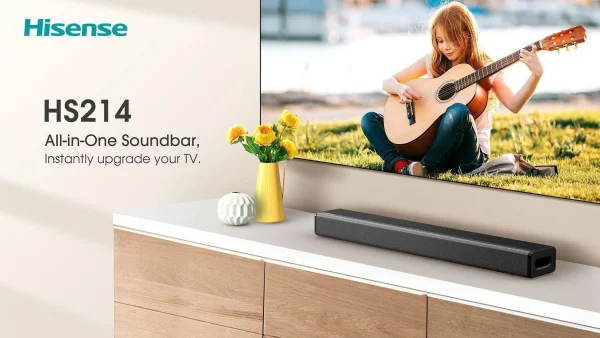 Hisense Soundbar 80W 2.1CH (HS214) - Image 2