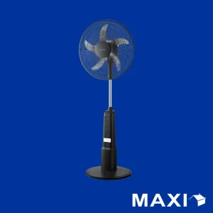Maxi Standing Rechargeable Fan 18 inch Black (45-25MRD)