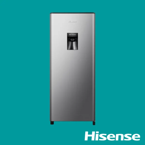 Hisense Single Door Refrigerator 177L (RR230SB) + WD