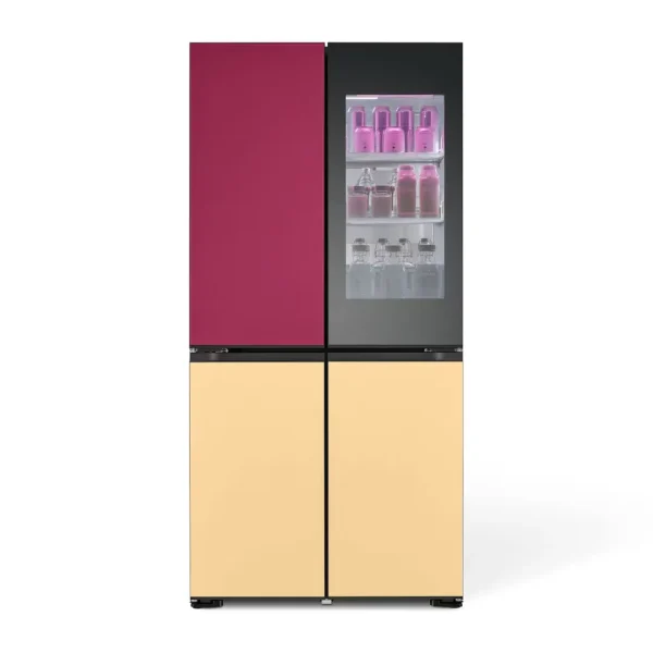 LG Cross Door Refrigerator 671L (GR-A24FDMMB) InstaView, MoodUP®, Objet Collection - Image 4