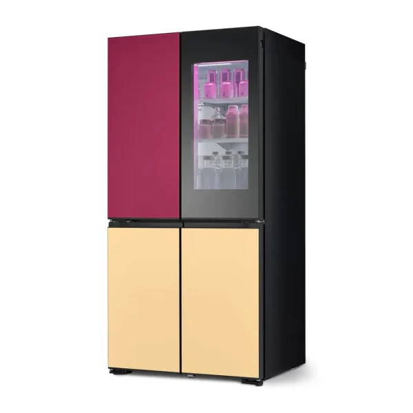 LG Cross Door Refrigerator 671L (GR-A24FDMMB) InstaView, MoodUP®, Objet Collection - Image 3