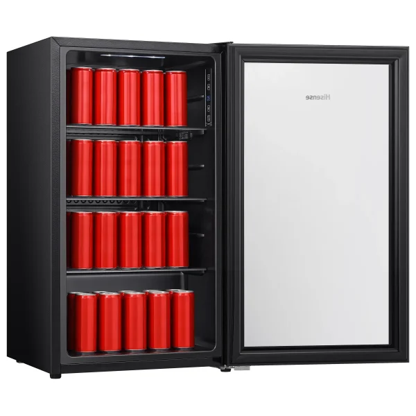 Hisense Glass Door Beverage Cooler 91L (94JC) - Image 3