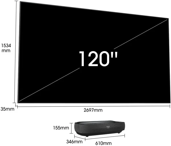 Hisense Laser TV 120 Inch L9 4K Smart - Image 8