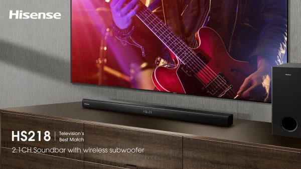 Hisense Soundbar with Subwoofer 200W 2.1CH (HS218) - Image 5