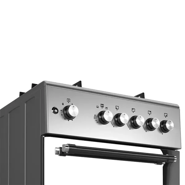 Maxi Gas Cooker 60x60 CM (3+1) Burners IGL Inox (TR) - Image 2