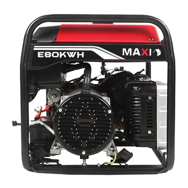 Maxi Generator 10kVa | 8.0kW | with Key & Wheels (E80KWH) - Image 2