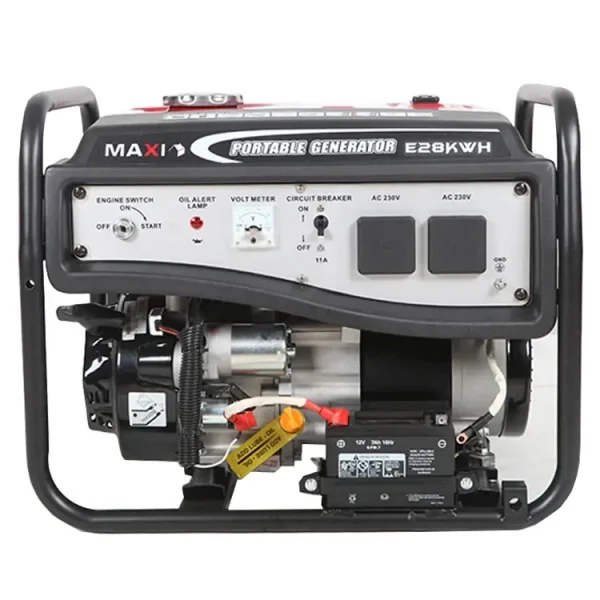 Maxi Generator 3.5kVa | 2.8kW | with Key & Wheels (E28KWH) - Image 6