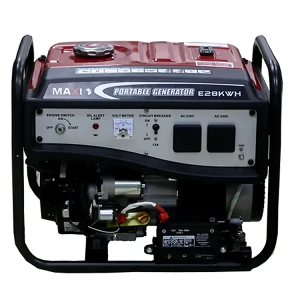 Maxi Generator 3.5kVa | 2.8kW | with Key & Wheels (E28KWH) - Image 5