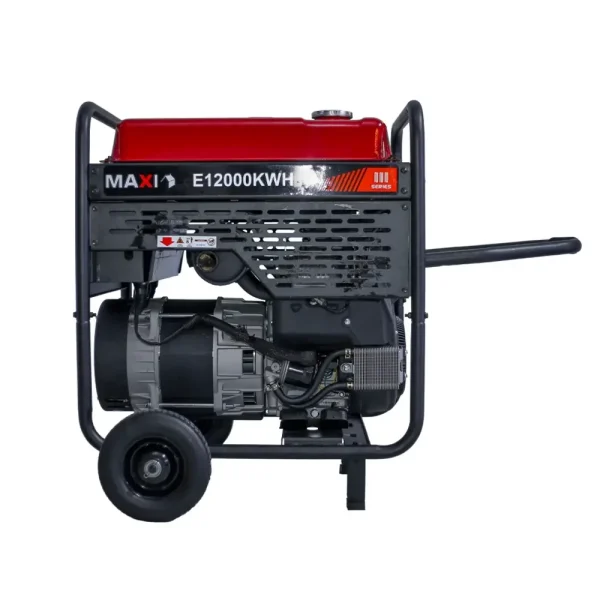 Maxi Generator 15kVa | 12kW | with Key & Wheels (E12000KWH) - Image 6