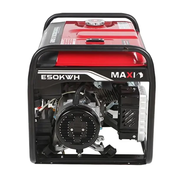 Maxi Generator 6.25kVa | 5.0kW | with Key & Wheels (E50KWH) - Image 6