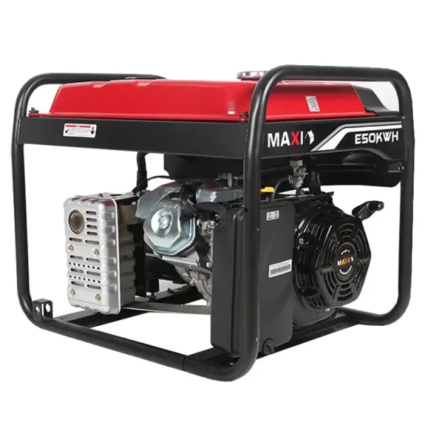 Maxi Generator 6.25kVa | 5.0kW | with Key & Wheels (E50KWH) - Image 5