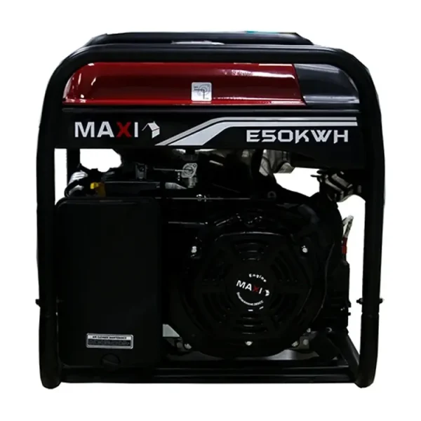 Maxi Generator 6.25kVa | 5.0kW | with Key & Wheels (E50KWH) - Image 3