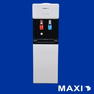 Maxi Water Dispenser with Bottom Fridge (1675S-B) 2-Faucets