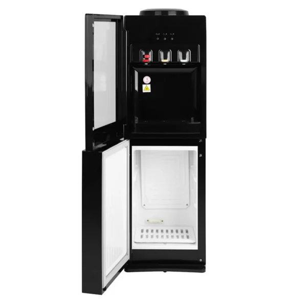 Maxi Water Dispenser with Bottom Fridge (1836S-B) 3-Faucets - Image 2