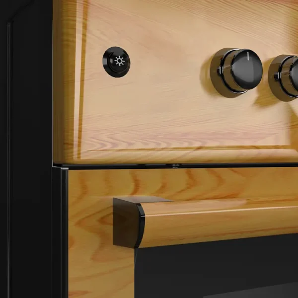Maxi Gas Cooker 60x60 CM (3+1) Burners IGL Wood - Image 3