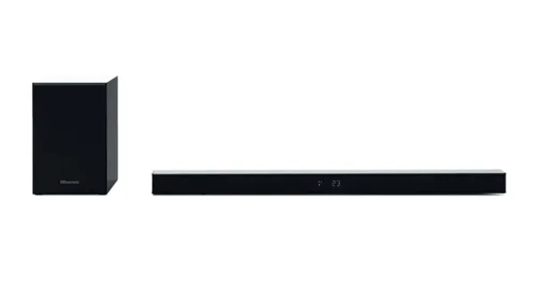 Hisense Soundbar with Subwoofer 160W 2.1CH (AX2107G) - Image 3
