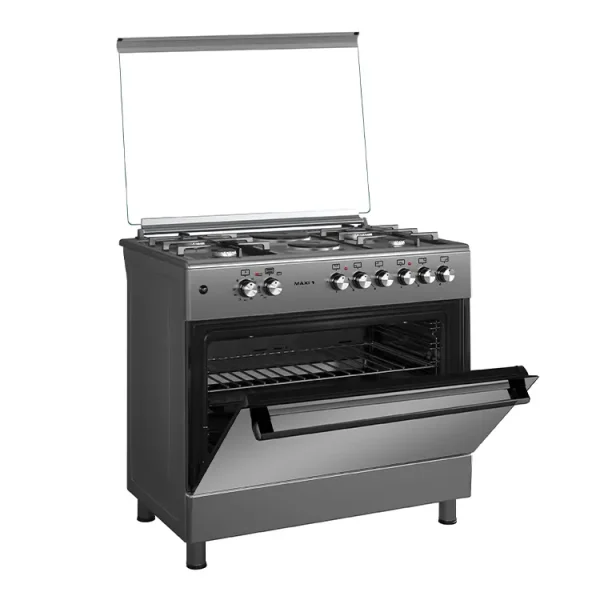 Maxi Gas Cooker 60x90 CM (4+2) Burners Matte Inox (TR) - Image 5