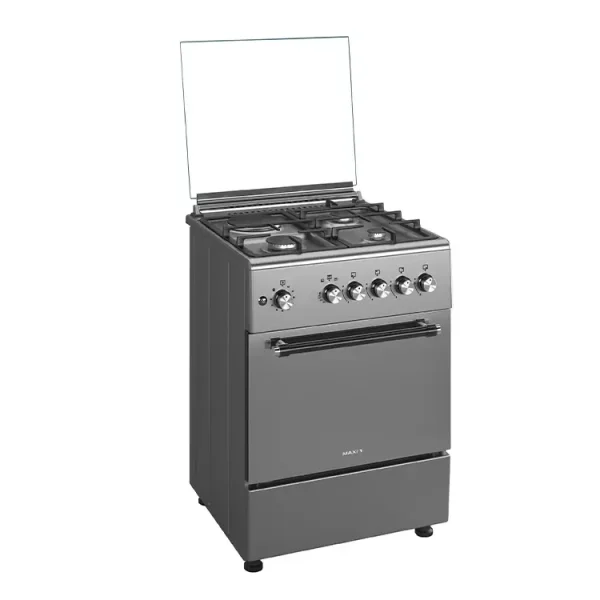 Maxi Gas Cooker 60x60 CM (3+1) Burners IGL Inox (TR) - Image 5