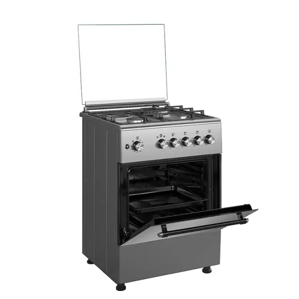 Maxi Gas Cooker 60x60 CM (3+1) Burners IGL Inox (TR) - Image 4